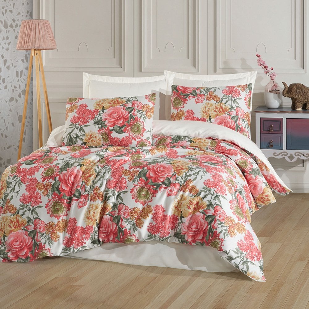 Çift Kişilik Pamuk Saten Nevresim - 200X220