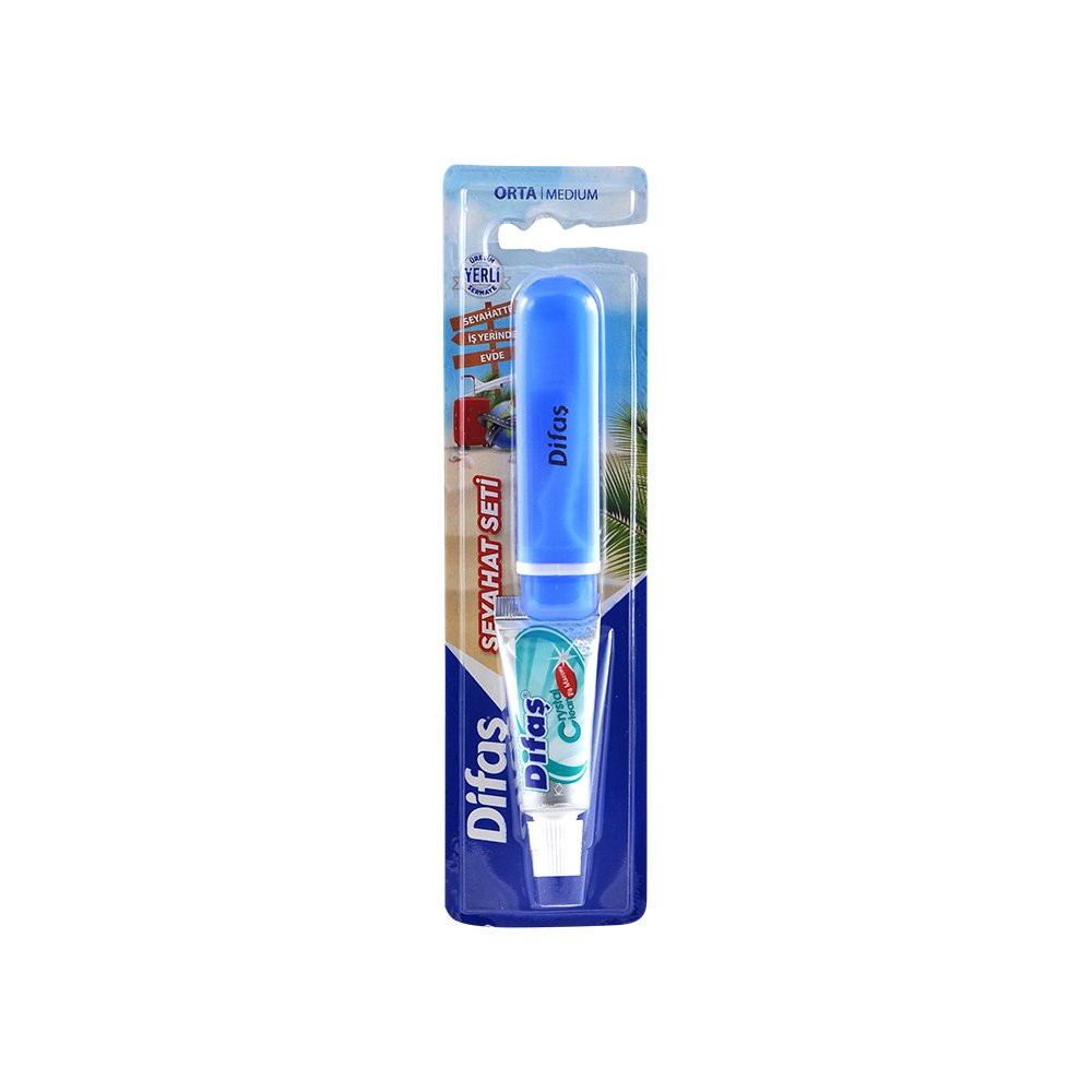 Seyahat Seti Difaş  (15 ml) Mavi