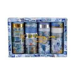 24'lü Desenli Yaldızlı Bant Seti