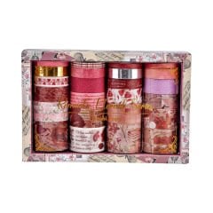 24'lü Desenli Yaldızlı Bant Seti