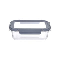Kilitli Cam Saklama Kabı - 1500 ml