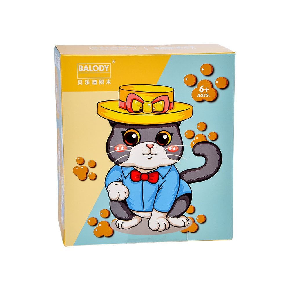 Yapboz Bloklar Kedi Figür