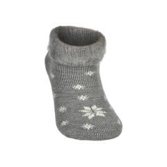 Çocuk Şardonlu Çorap Desenli - 9-11 Yaş