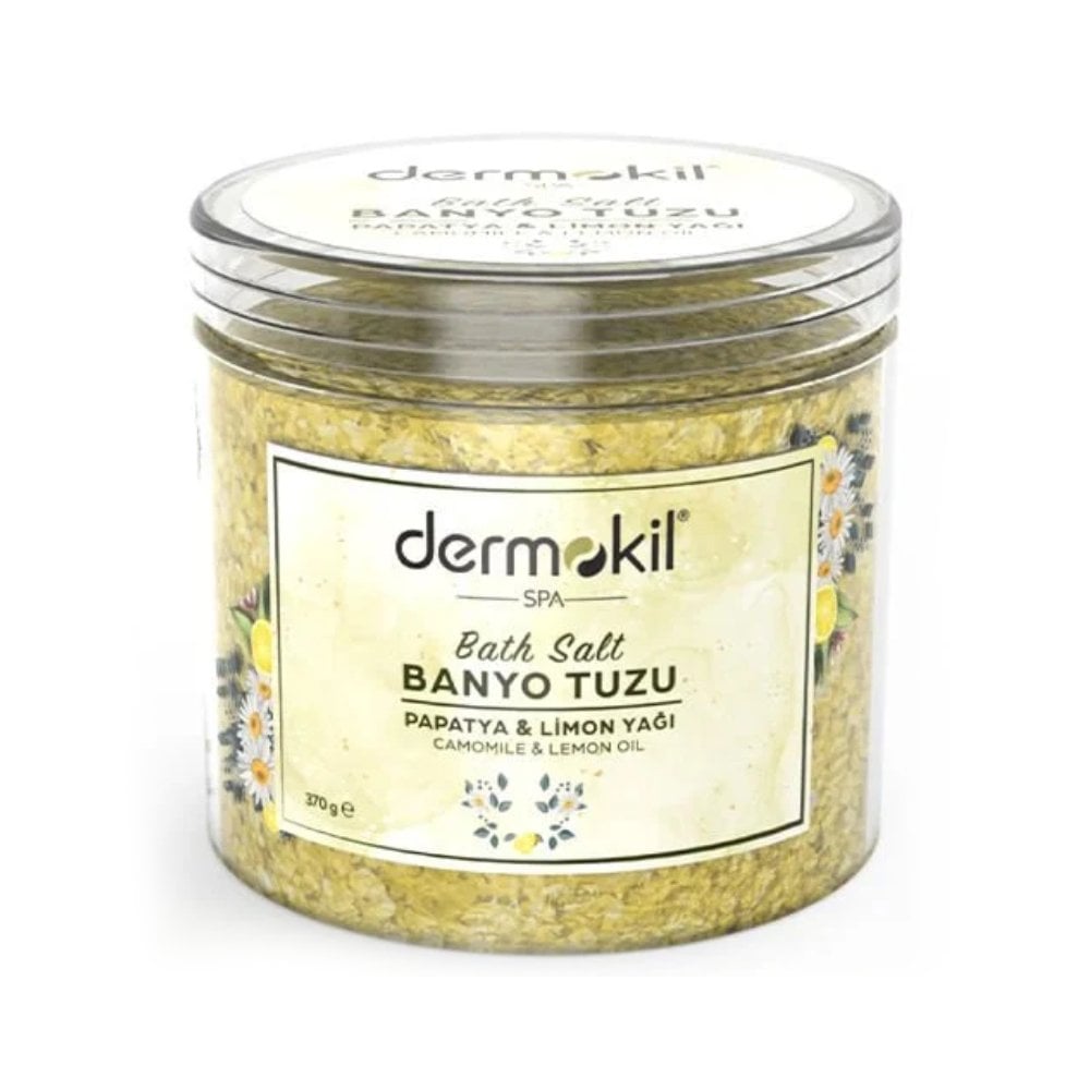 Dermokil Banyo Tuzu - 300 ml Papatya ve Limon Yağı