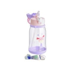 Pipetli Geyik Matara - 600 ML Mor