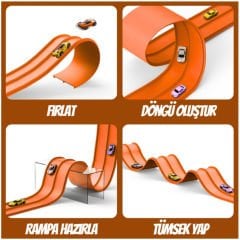 Flex Track Esnek Yarış Pisti - 4,5 Metre