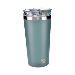 Pipetli Çelik Termos Matara - 530 ml Yeşil