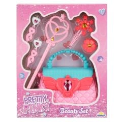 6 Parça Çantalı Aksesuarlı Güzellik Seti