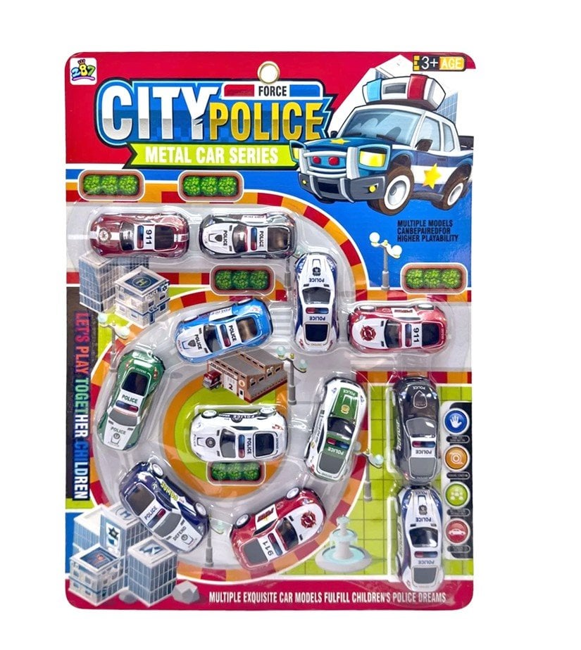 Metal Polis Arabaları 12’li Krtla Y328-22