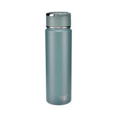 Pipetli Çelik Termos Matara - 650 ml Yeşil