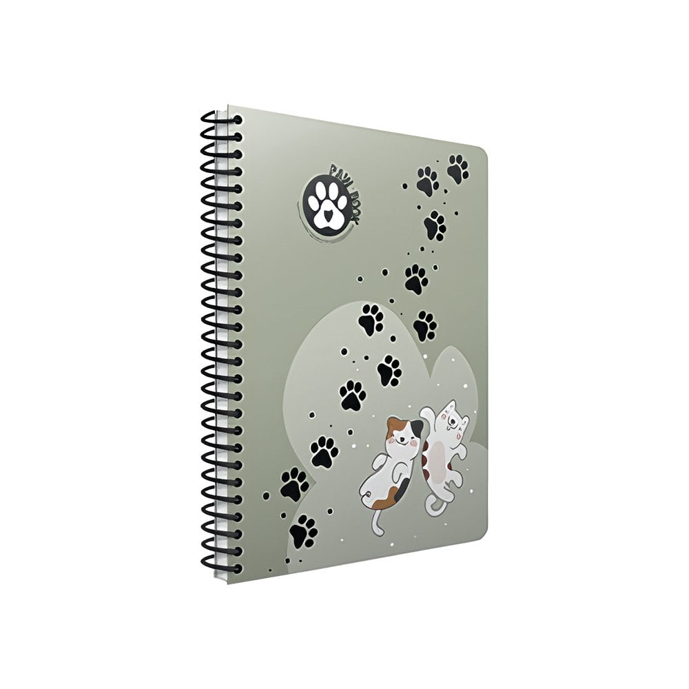 A4 Defter 80Yp SP PP Kapak Kareli PAW 7072