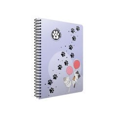 A4 Defter 80Yp SP PP Kapak Kareli PAW 7072