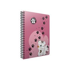 A4 Defter 80Yp SP PP Kapak Kareli PAW 7072