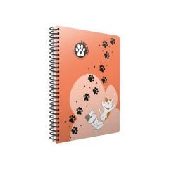 A4 Defter 80Yp SP PP Kapak Kareli PAW 7072