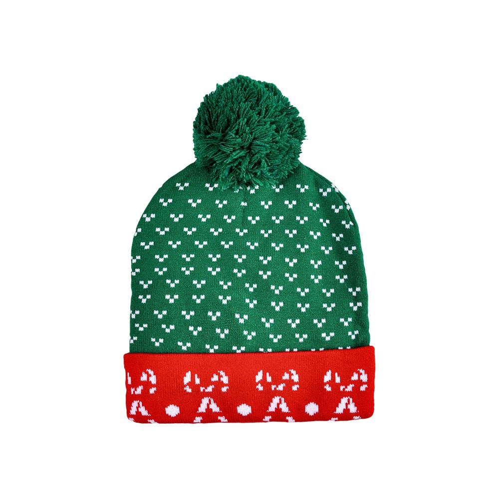 Unısex Bere Desenli