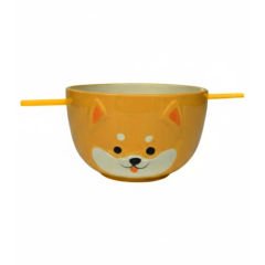 3D Figürlü Seramik Noodle Kasesi - 840 ml