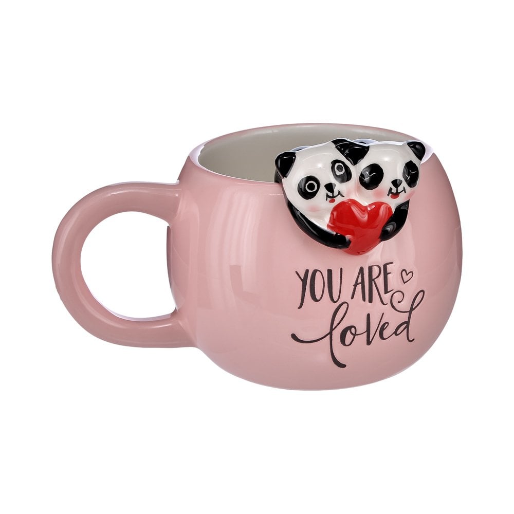 Hayvan Figürlü Seramik Kupa - 420 ml