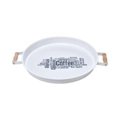 Metal Yuvarlak Tepsi