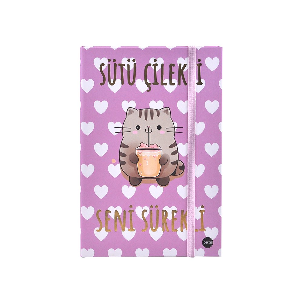 A5 Not Defteri 19,5X13,5CM YaldızlıI 818