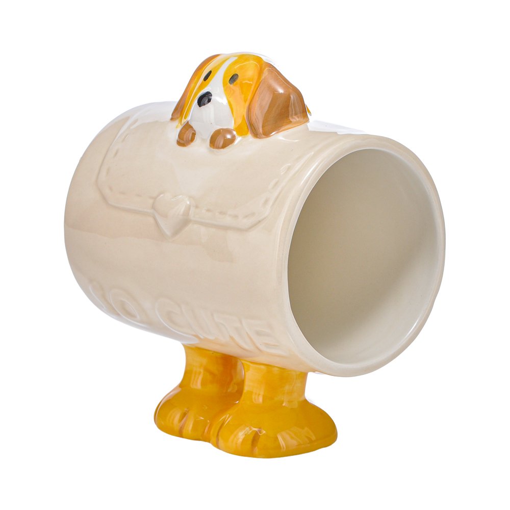 Ayaklı Hayvan Figürlü Seramik Kupa - 400 ml Model 1