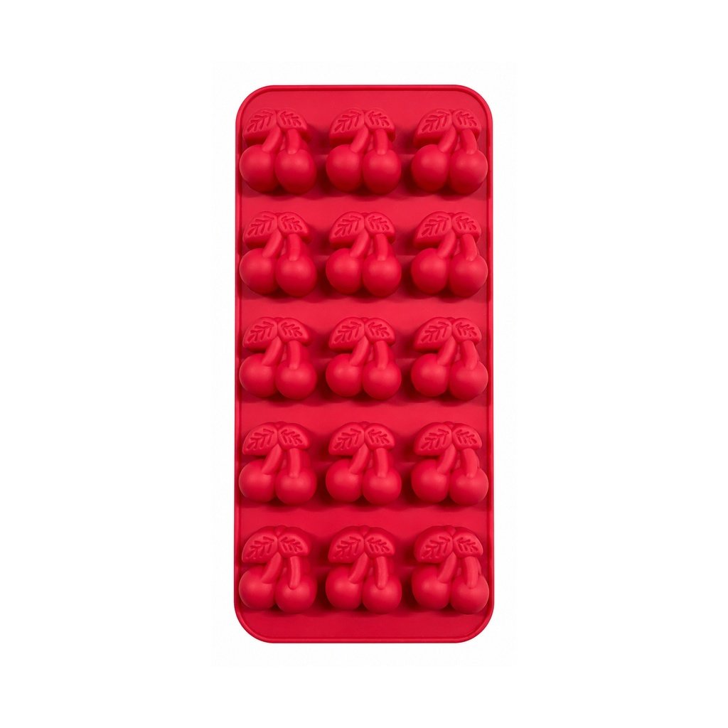 Silikon Buz Kalıbı - 22x10 cm Kiraz
