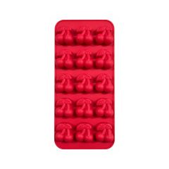 Silikon Buz Kalıbı - 22x10 cm Kiraz