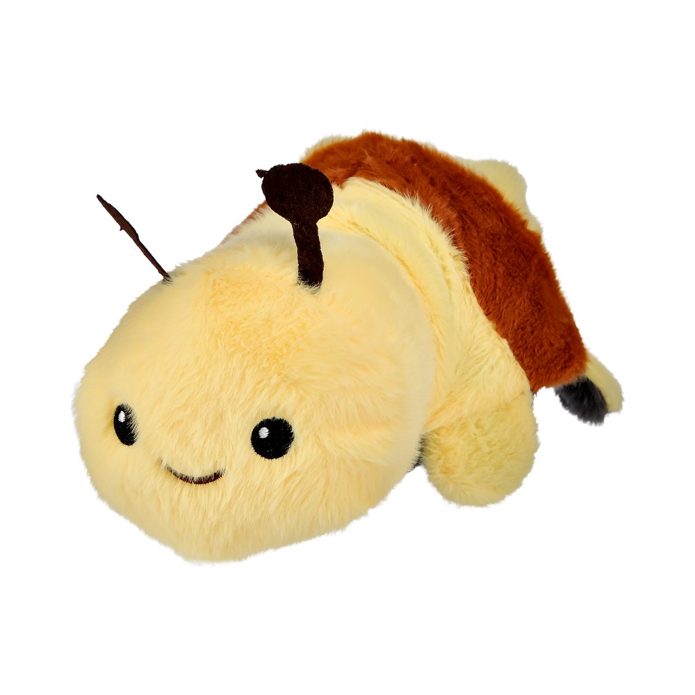 Çift Taraflı Pelüş Hayvanlar - 27 cm Arı/Köpek