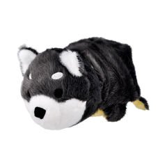 Çift Taraflı Pelüş Hayvanlar - 27 cm Arı/Köpek