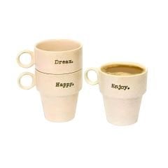 Espresso Fincanı 3'lü Seramik 105cc 1651
