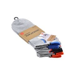 Gri Erkek Patik Çorap Sport 3'lü