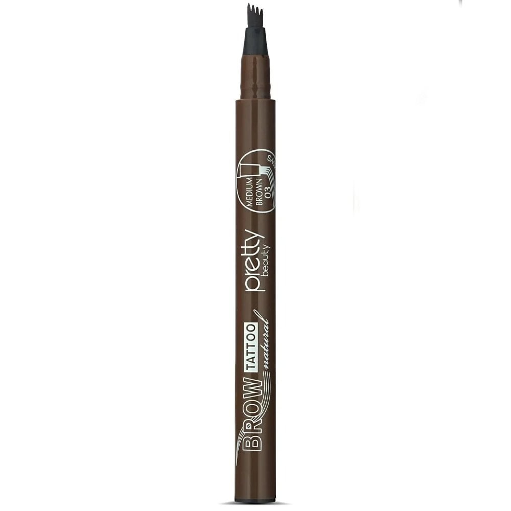 Pretty Beauty Kaş Kalemi - Brow Tatto Medium Brown 03