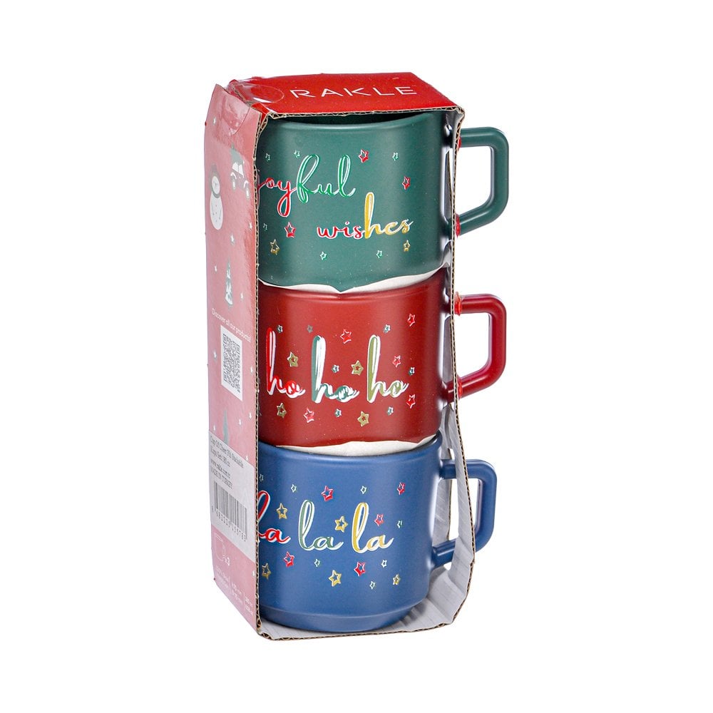 3'lü Cam Yılbaşı Espresso Fincanı  - 200cc