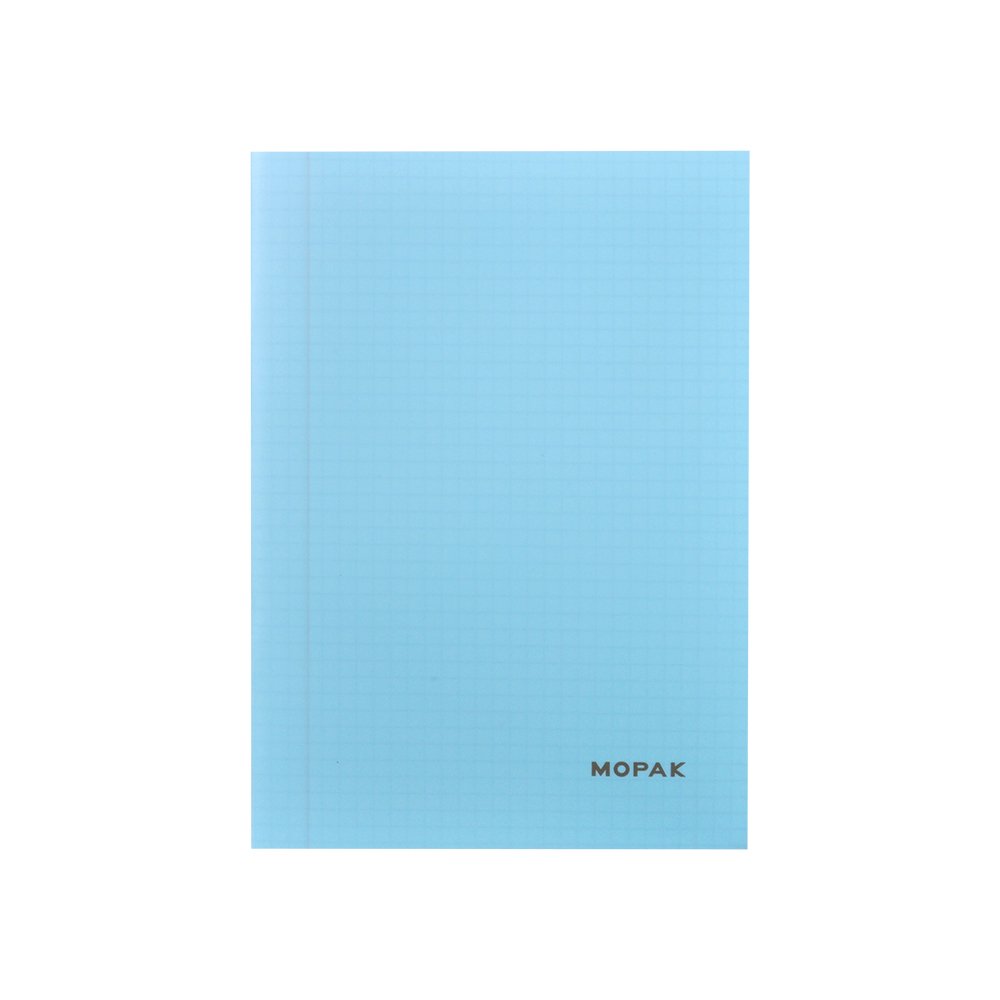 60 Yaprak PP Kapak A4 Kareli Defter Mavi