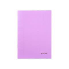 60 Yaprak PP Kapak A4 Kareli Defter Pembe