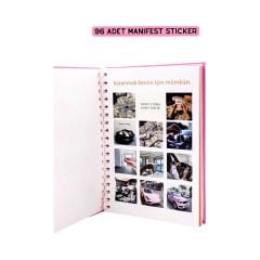 Stickerlı Manifest Günlük Defter