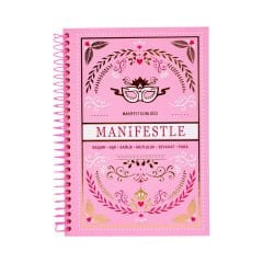 Stickerlı Manifest Günlük Defter Model 3