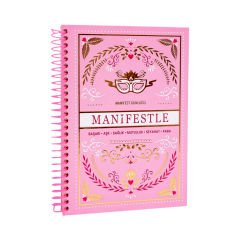 Stickerlı Manifest Günlük Defter Model 3