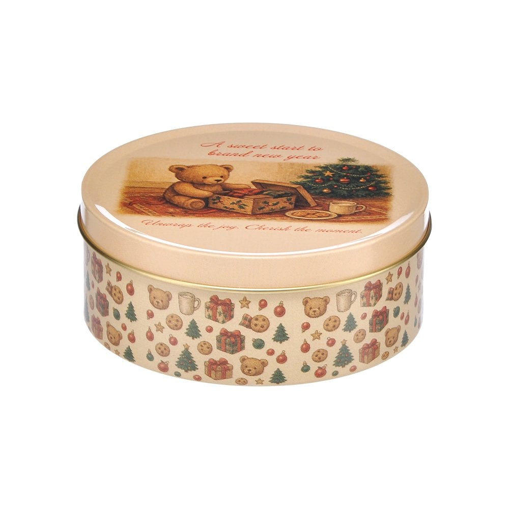 Yuvarlak Metal Kutu - 300 Ml