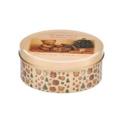 Yuvarlak Metal Kutu - 300 Ml