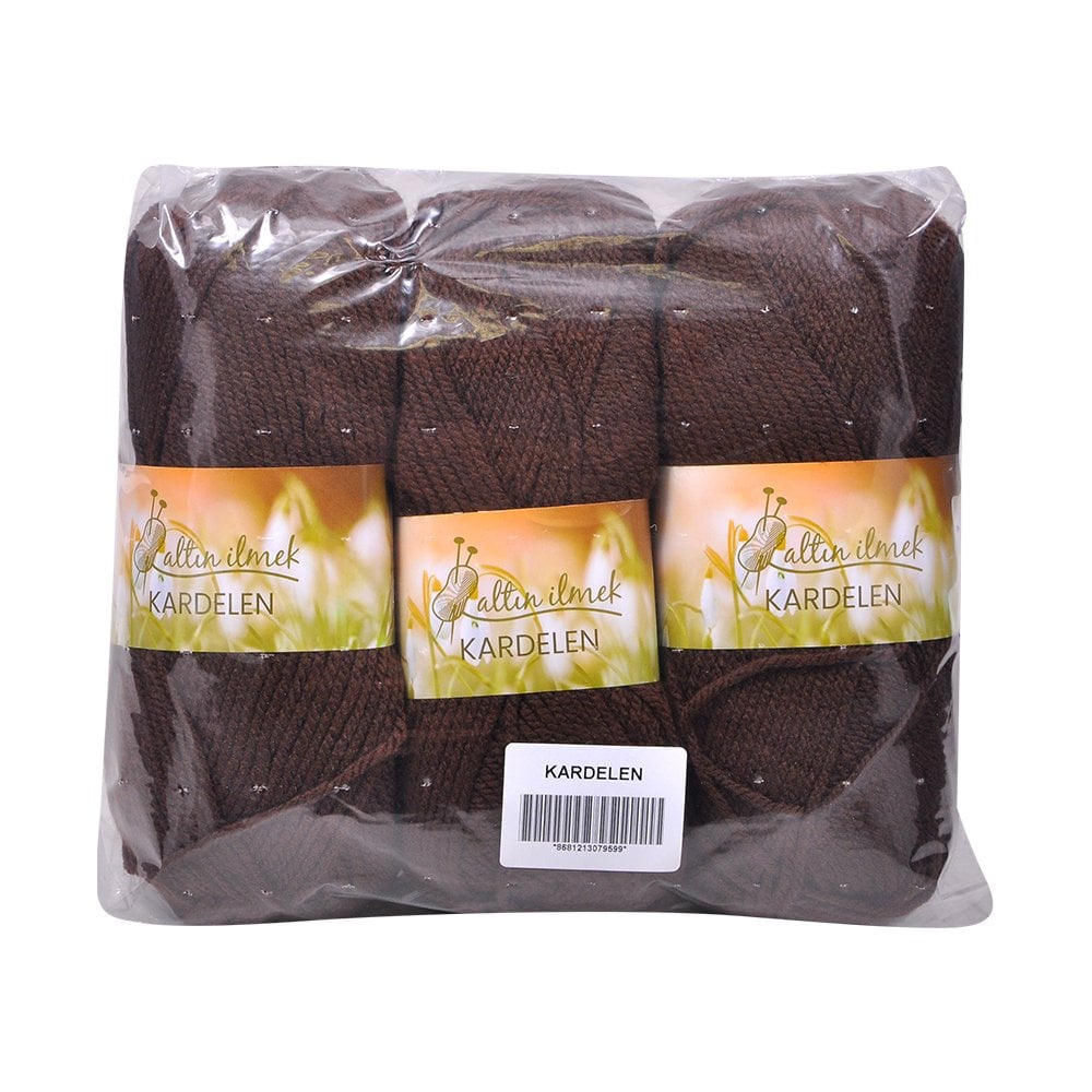 3'lü Örgü İpliği - Kardelen - 300 gr