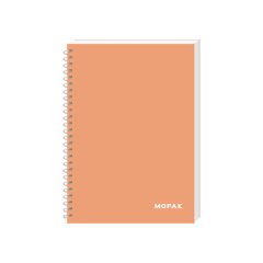 Spiralli 72 Yaprak PP Kapak A4 Çizgili Defter Turuncu