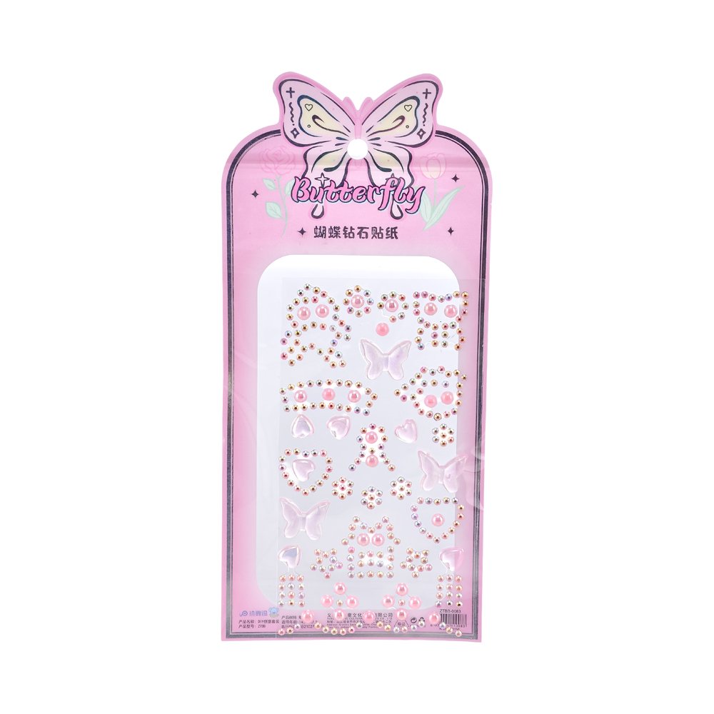 Tırnak Sticker Pembe