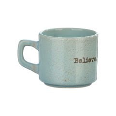 3'lü Seramik Espresso Fincanı - 19x7,5 cm