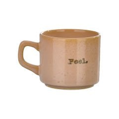 3'lü Seramik Espresso Fincanı - 19x7,5 cm