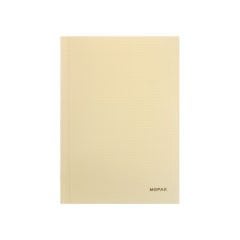 A5 Defter 60 Yaprak PP Kapak Kareli Defter Sarı