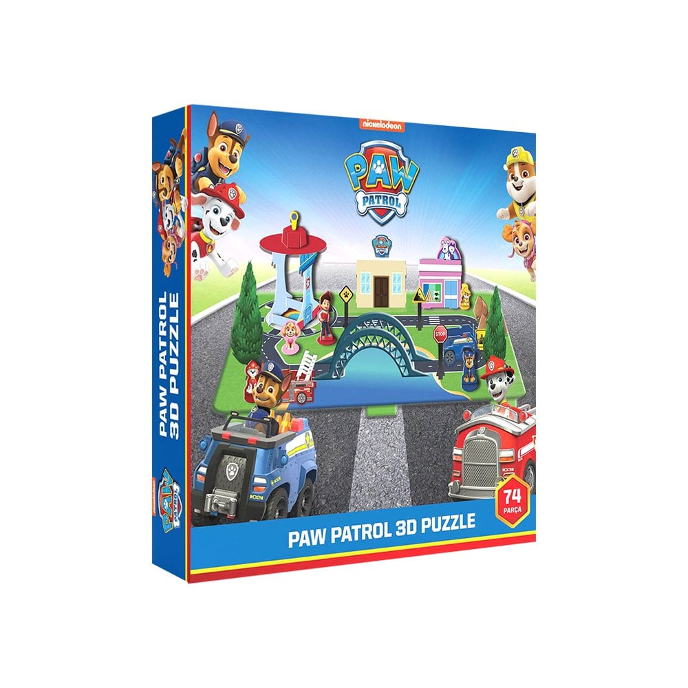 Puzzle 3D 74 Parça Lisanslı No 1