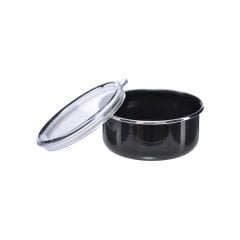 Emaye Saklama Kabı - 14 cm