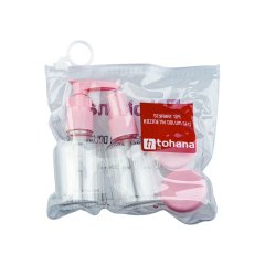 Seyahat Seti - 4 Parça Pembe