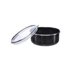 Emaye Saklama Kabı - 16 cm