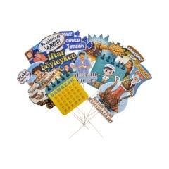 12'li Ramazan Temalı Karton Konuşma Balonu